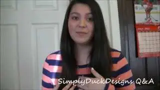SimplyDuckDesigns Q&A! :D