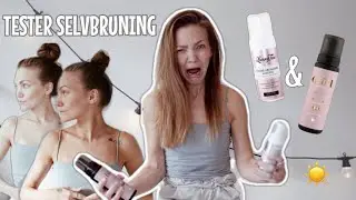 MALIN TESTER - SELVBRUNING! Glød Sophie Elise VS. Loving Tan (A)
