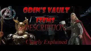 Odin Vault's Items Full Description || List of Items of Odin Vault || Clearly Explained || MCU