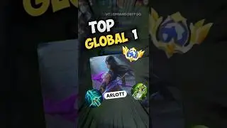 Top Global 1 Arlott, Siap Acak Acak Lawan #ernandobpygo