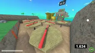 Macaroni Mountain Any% speedrun - 9.7s (PB) Crab Game