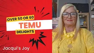 14 Nov 25 Temu haul over 50's & 60's