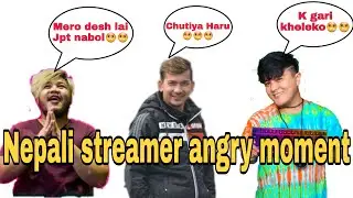 Nepali streamers getting angry moment / Part 9 | 4k Gaming Nepal, 2B Gamer, Mr.junior || RS Nepalese