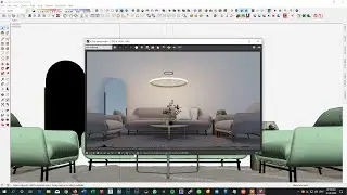 Interior Rendering Settings in Sketchup 2017 & Vray 3.4 Tutorial #14 With Post Production