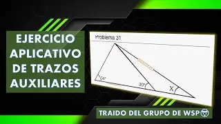 Intenta Resolver antes este ejercicio de TRAZOS AUXILIARES || TRIANGULO DE 24-30😏|| YC