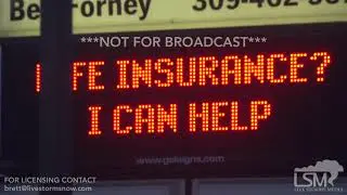 12-31-2017 Galesburg, IL - Extreme Cold B-Roll & Drone Footage