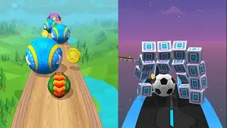 ⭕⭕ Spin Wheel Going Balls Challenge VS 💲🧿 Sky Rolling Ball Androi IOS Gameplay New Update