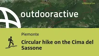mountain hike in Piemonte: Circular hike on the Cima del Sassone