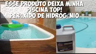 PEROXIDO ZADOC PARA PISCINAS - TRATAMENTO PISCINA - AGUA VERDE PISCINA -  PISCINA COM ÁGUA DE POÇO
