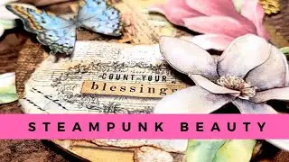 Steampunk Beauty Tag | Craft Box UK