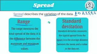 SAT MATH darslari: Problem solving and data analysis - Center, spread and shape of distribution