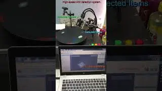 High speed AOI (Automated Optical Inspection) detection system. #HighSpeedAOI #MachineVision