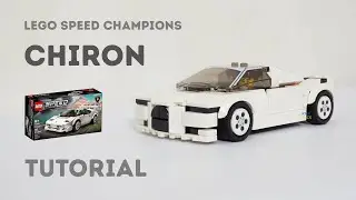 Tutorial - Bugatti Chiron Lego Speed Champions 76908 Countach Alternate Build Instructions