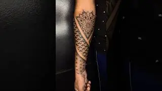Mandala Arm Tatoo #tattoos #mandalatattoo #armbandtattoos #new #tattooshorts #trendingshorts #trend