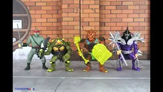 Playmates Toys Teenage Mutant Ninja Turtles Movie Star Villians Box Set Review