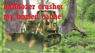 Кэш раздавлен бульдозером