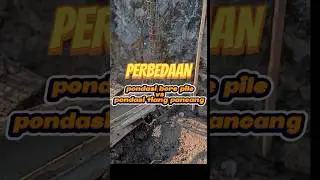 pondasi bore pile vs pondasi tiang pancang #pondasi #tekniksipilindonesia
