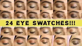 24 образца теней для век | Новые образцы палеток теней для век Pixi Beauty Eye Reflections | Без жестокости и веганские