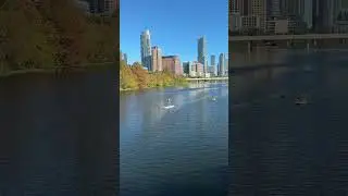 Ladybird Lake Austin TX kayaking