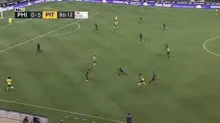 Steevan Dos Santos with a Goal vs. Philadelphia Union II