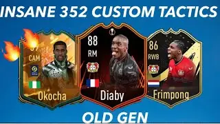 INSANE 352 CUSTOM TACTICS IN OLD GEN! - FIFA 23 Ultimate Team