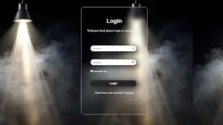 Creating a Login Form with HTML and CSS