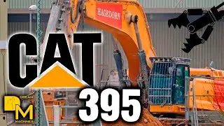Staub, L&auml;rm und PS-Power‼️ 😮 250T Bagger Gigant Hitachi KMC 1600S rei&szlig;t Kohlekraftwerk nieder 🏭🚧