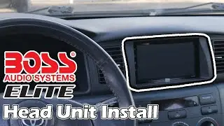 Installing A BOSS Apple Carplay Head Unit In My Corolla