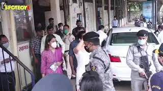 Kangana Ranaut and sister Rangoli arrive at Bandra police station to record their statements