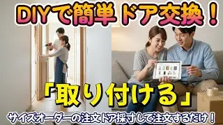 DIYドアキット 開き戸（取り付け編）