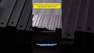 Yongsheng China Sunroom Factory Custom Steel Structure Glass Sunroom  Serving Global Buyers