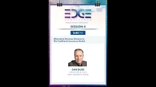 Alternative Revenue Streams to the Traditional Insurance Model | EDGE Conference by Powwow Events