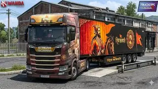 Chatrapati Shivaji Maharaj Truck Rally in Europe | Truckers of Europe 3 Realistic Gameplay