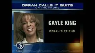 WFSB: Eyewitness News at 6:00 - Gayle King Calls in [11-20-2009]