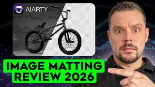 Обзор функции Aiarty Image Matting — 2026 | Лучший способ удаления фона (даже волос, стекла и меха!)