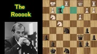 The Greatest Rook Sacrifice || Beliavsky Vs Smirin || Chess Strategies, Tactics And Tricks.