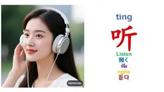 HSK1 Chinese basic vocabulary | characters