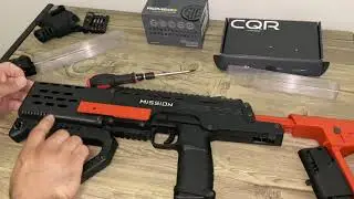 Mission Less Lethal Non lethal TCR Aftermarket Upgrades (Subscribe👍)