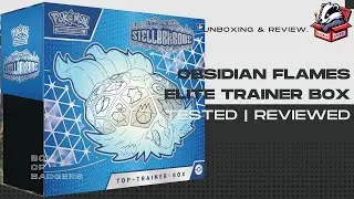 Pok&eacute;mon TCG Scarlet & Violet &ndash; Obsidian Flames Elite Trainer Box