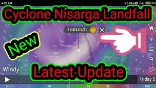 Cyclone Nisarga made Landfall, Latest update on Cyclone Nisarga and weather forecast for June 4.