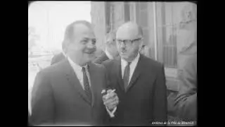 Conférence du maire Jean Drapeau. - 1964