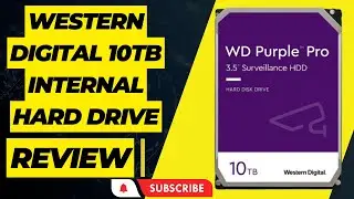 Western Digital 10TB WD Purple Pro Surveillance Internal Hard Drive HDD Review