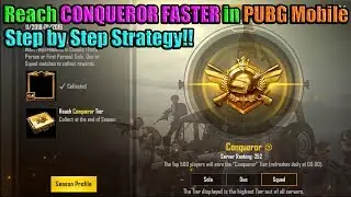 How to REACH CONQUEROR FASTER in SEASON 4 of PUBG Mobile - DerekG & Shibe123