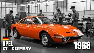 Inside the Factory: Opel GT 1968–1973 Production Line
