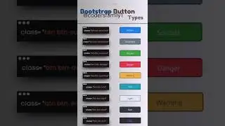 Bootstrap button type #bootstrap #button #type #animation #button #html #javascript #programming