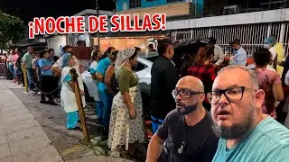 Noche de sillas en el Bloom.￼