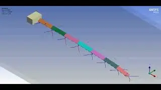 Numerical Modeling of Tsunami Damage on Floating Pontoons with XBeach Data (Ansys AQWA)