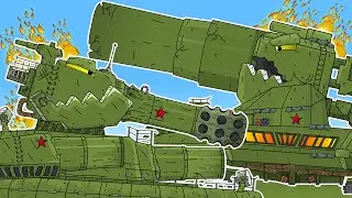 Сильнейший Монстр СССР #multan #gerand #homeanimations #tank #shorts #cartoons
