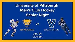University of Pittsburgh Men's Club Hockey vs Villanova (Senior Night)