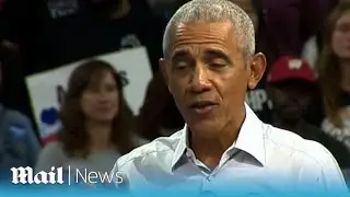 Barack Obama claims Donald Trump's behavior shows signs of 'serious health problems'